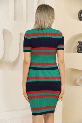 ست بالاتنه و پائین تنه سبز زنانه تریکو ALCHON - کد 812283532