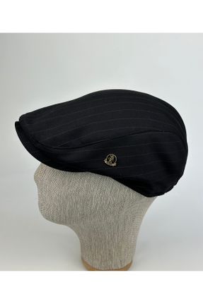کلاه مشکی زنانه پنبه (نخی) کد 812611618