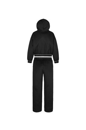 ست گرمکن مشکی بچه گانه پاچه گشاد Calvin Klein - کد 812620891
