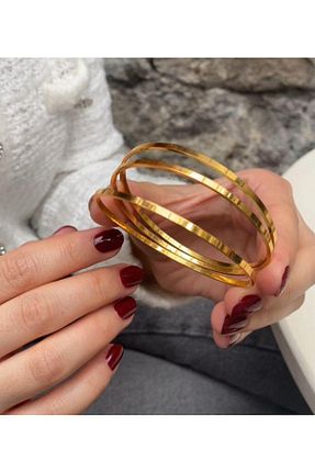 دستبند مروارید طلائی bestmysilver - کد 792864547