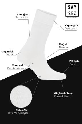 جوراب مشکی مردانه بامبو 6