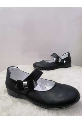 بابت مشکی بچه گانه چرم خالص Özgür Kids - کد 812138203
