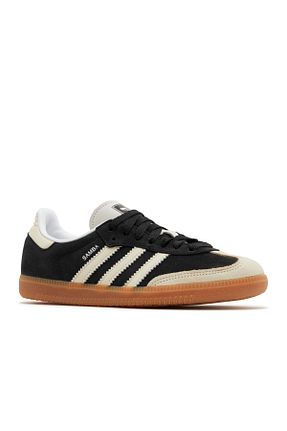کفش اسنیکر بژ زنانه بند دار adidas - کد 812481635