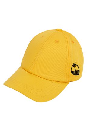 کلاه زرد بچه گانه کد 807394264