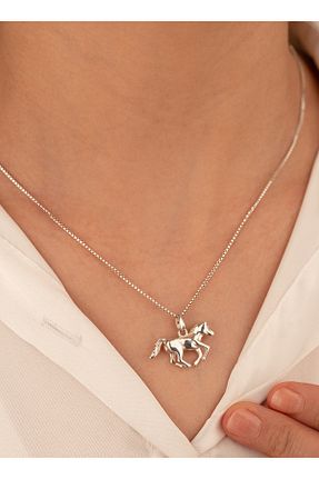 گردنبند نقره زنانه 925 عیار Dkmn Silver - کد 812868822