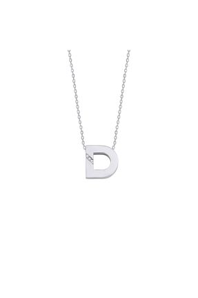 گردنبند نقره سفید زنانه 925 عیار SHINE LINE - کد 47414299
