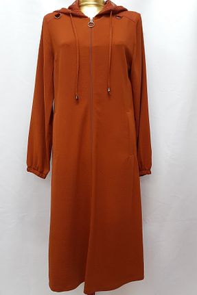 کت حجاب نارنجی زنانه رگولار HAVİN - کد 47470996