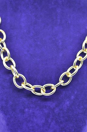 گردنبند جواهر طلائی زنانه روکش طلا ACCESORİOS - کد 48323157