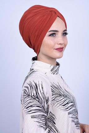 شال نارنجی زنانه کد 48642736