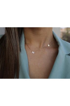 گردنبند نقره صورتی زنانه 925 عیار BERCHINE - کد 48707003