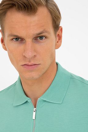 تیشرت سبز مردانه اسلیم فیت Pierre Cardin - کد 108138709
