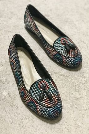 بابت مشکی زنانه چرم خالص TUNAELLİ - کد 109904061