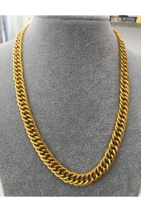 گردنبند جواهر زرد زنانه روکش طلا ZAHİRAGOLD - کد 110056251