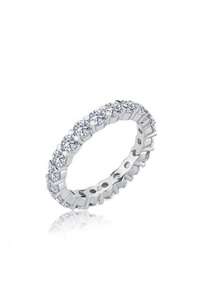 انگشتر نقره زنانه زیرکن Effective Diamond - کد 110409336