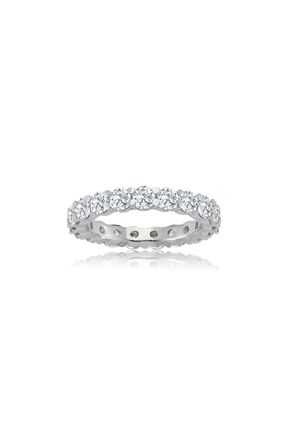 انگشتر نقره زنانه زیرکن Effective Diamond - کد 110409336