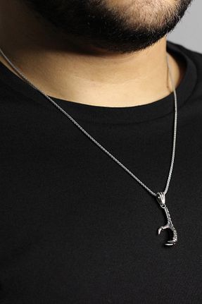 گردنبند نقره مردانه 925 عیار Piraye Silver - کد 110709749