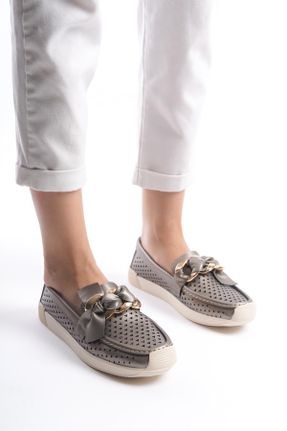 کفش کلاسیک طلائی زنانه پاشنه کوتاه ( 4 - 1 cm ) کد 812919113