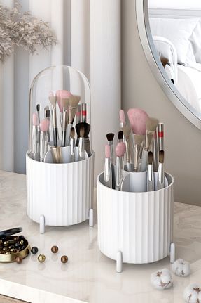 نظم دهنده جواهرات و آرایش سفید پلاستیک Pufwin Home - کد 750104800