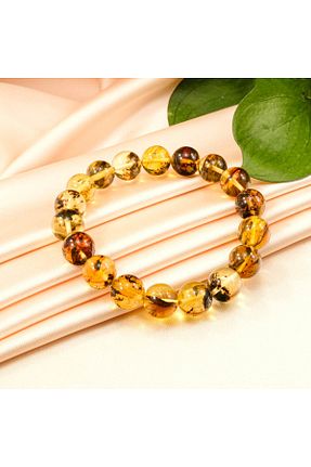 دستبند جواهر قهوه ای زنانه سنگ طبیعی Padore Accessory - کد 813257565