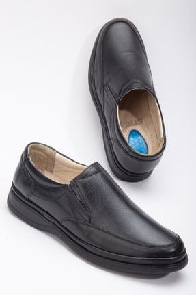 کفش کژوال مشکی مردانه پلی اورتان پاشنه کوتاه ( 4 - 1 cm ) پاشنه ساده کد 813283995
