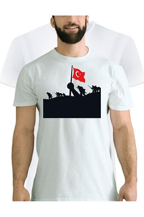 تیشرت سفید زنانه رگولار Ege wear outlet - کد 813328319