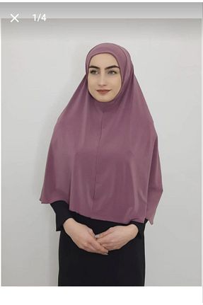 روسری صورتی پنبه پلی استر Nilbutik - کد 813339275