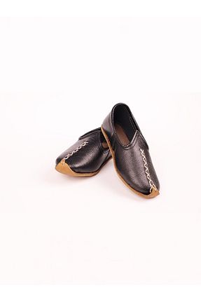 کفش لوفر مشکی بچه گانه چرم خالص Ertay Deri - کد 812980017