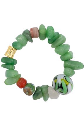 دستبند جواهر سبز زنانه سنگ طبیعی L´Atelier des Perles - کد 812953376