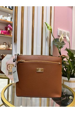 کیف دوشی قهوه ای زنانه MEİSEU STORE - کد 803459505