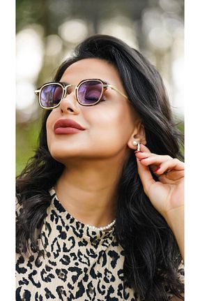 عینک آفتابی بنفش زنانه UV400 CAPTAİN POLO - کد 813312752