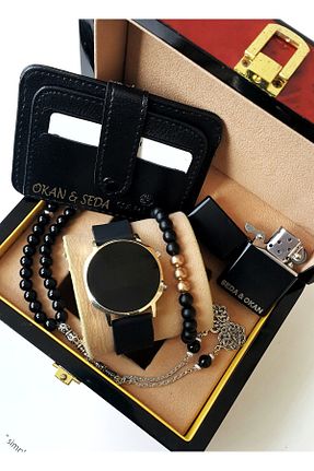 ست ساعت مچی زرد مردانه استل (فولاد) Time İst - کد 813328043