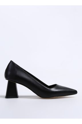 کفش پاشنه بلند کلاسیک مشکی زنانه پاشنه نازک پاشنه متوسط ( 5 - 9 cm ) کد 813373190