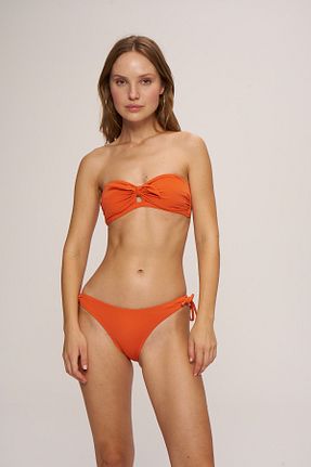 پائین تنه بیکینی نارنجی زنانه Brazilian Pierre Cardin - کد 813071391