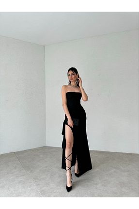 لباس مشکی زنانه بافتنی GİZONLY - کد 813335121