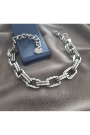 دستبند استیل زنانه استیل ضد زنگ کد 813459468