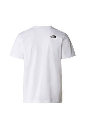 تی شرت سفید مردانه رگولار تکی کد 813747183