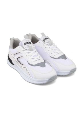 کفش کژوال سفید مردانه پاشنه کوتاه ( 4 - 1 cm ) پاشنه ساده کد 813377921