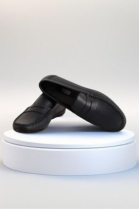 کفش کلاسیک سرمه ای مردانه پاشنه کوتاه (1 - 4 سانتی متر) PİSERRO - کد 813480847