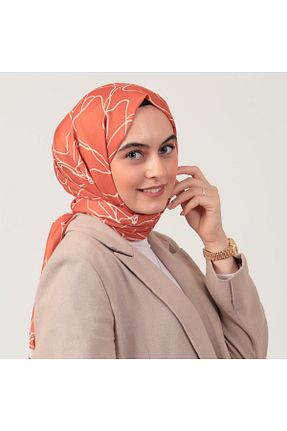 شال قهوه ای زنانه ابریشم ipekistanbul - کد 813532219