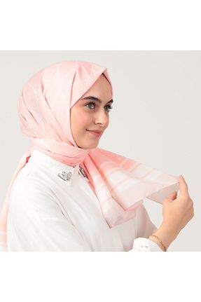 شال صورتی زنانه ابریشم ipekistanbul - کد 813531676