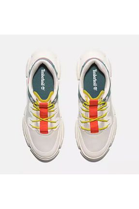 کفش اسنیکر سفید زنانه بند دار Timberland - کد 813652199