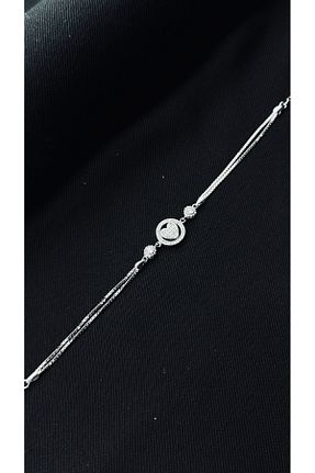 دستبند نقره زنانه 925 عیار KARYAĞDI GÜMÜŞ - کد 813950437