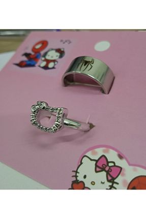 انگشتر جواهر زنانه روکش نقره Shopiolog - کد 813949875