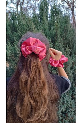 گیره سر قرمز زنانه ساتن Çiğdem Tuhafiye - کد 813954379