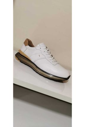کفش کژوال سفید مردانه پاشنه کوتاه ( 4 - 1 cm ) پاشنه ساده کد 813992471