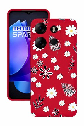 کاور و قاب قرمز TECNO - کد 783731494