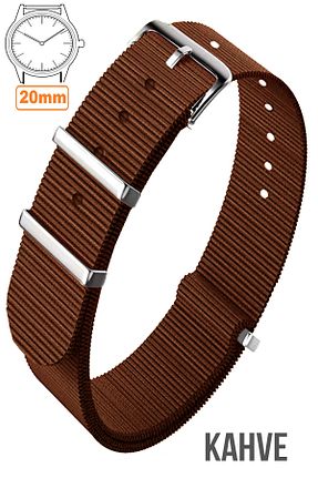 بند ساعت مچی قهوه ای COBRA - کد 814094728