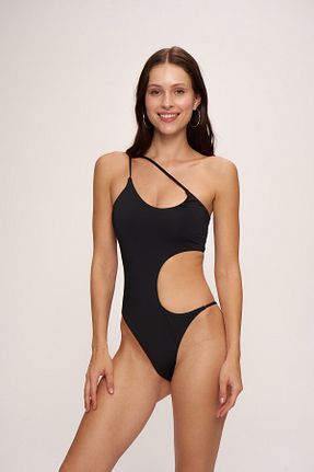 مایو مشکی زنانه الاستین Pierre Cardin - کد 813743992
