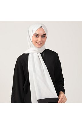 شال سفید زنانه پنبه ای ipekistanbul - کد 813531999