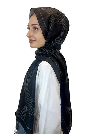 شال مشکی زنانه پنبه ای La boutique - کد 813651202